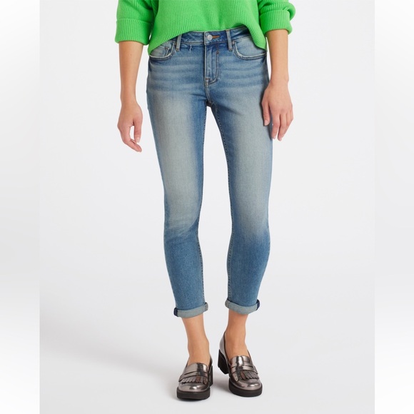 Vigoss‎ Thompson Tomboy Mid rise Jean Size 16 Color Indigo - Picture 2 of 10